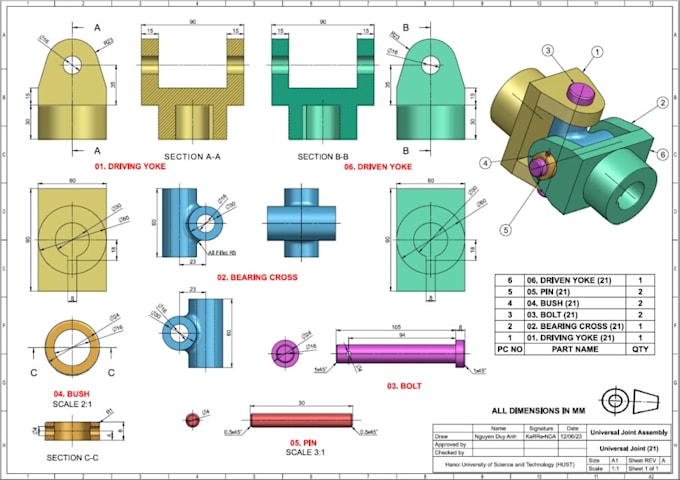 create parametric mechanical cad files 3d cad modelling service in fusion 360