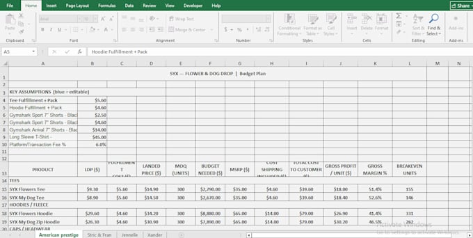 create automated bookkeeping excel spreadsheet, financial reports income tracker