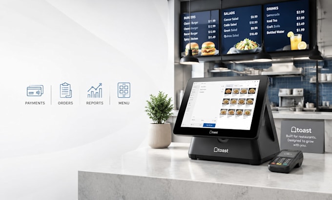 Set up toast pos system for your business by Maxfreaks | Fiverr