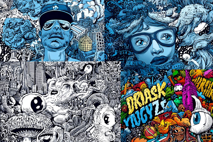 do wall art, pop art, mural, graffiti, doodle, wallpaper