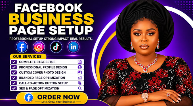 create facebook page and business page create