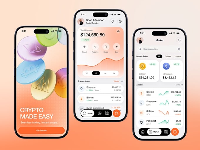 create crypto wallet app