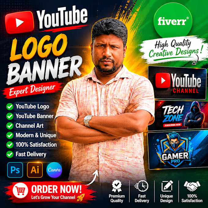 create and setup youtube channel