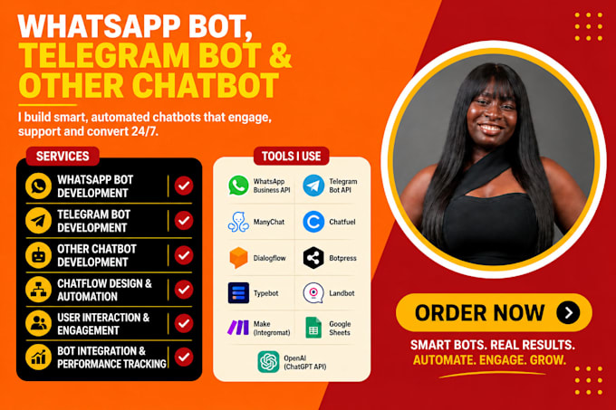 develop a custom openai chatbot for whatsapp website or telegram