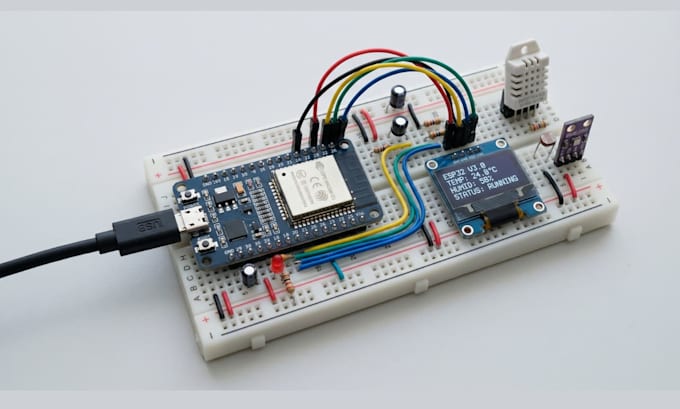 create custom pcb design multilayer layout for esp32 iot embedded electronics