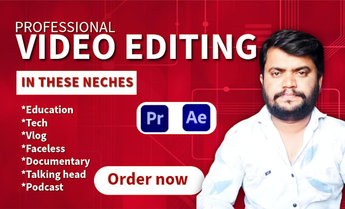 edit high retention all types of videos