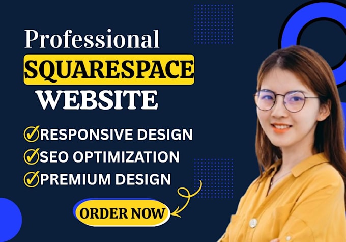 build responsive squarespace website design redesign squarespace web development