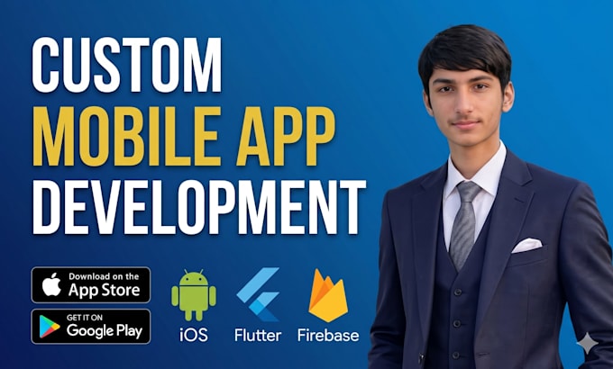develop custom mobile application for android and ios