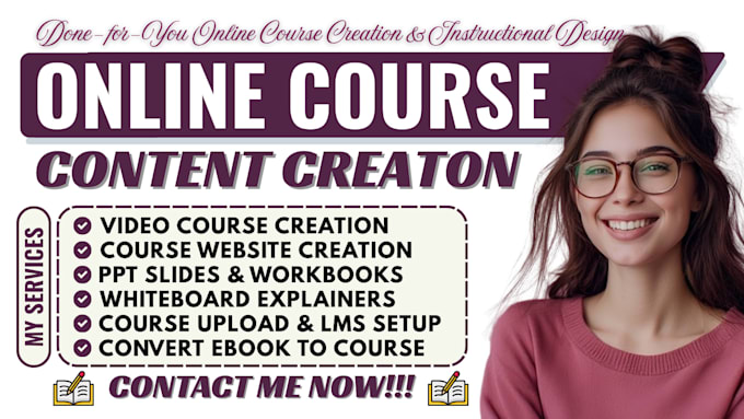 be virtual course developer for business courses, entrepreneurship, lms content