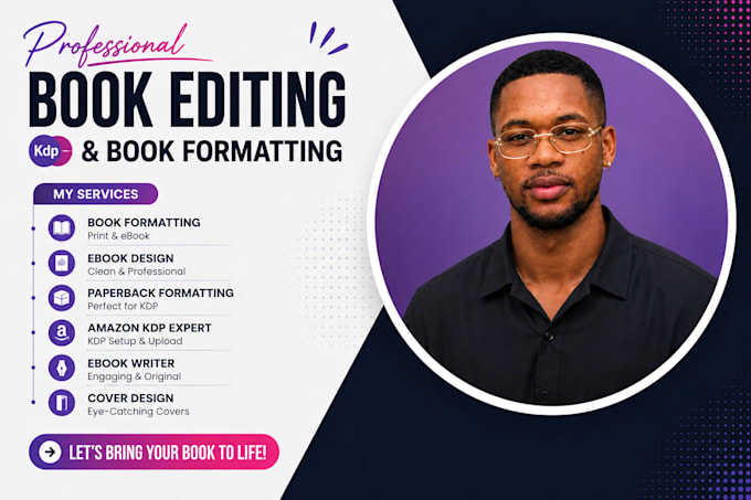 book formatting, kindle ebook formatting paperback formatting layout design