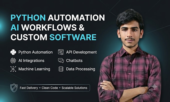 create python automation and ai solutions