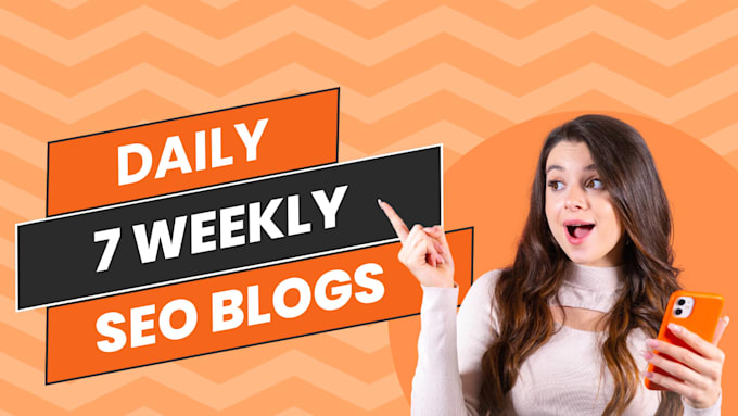write weekly wordpress blogs daily