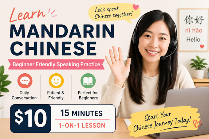 practice mandarin with shy learners in a relaxed way