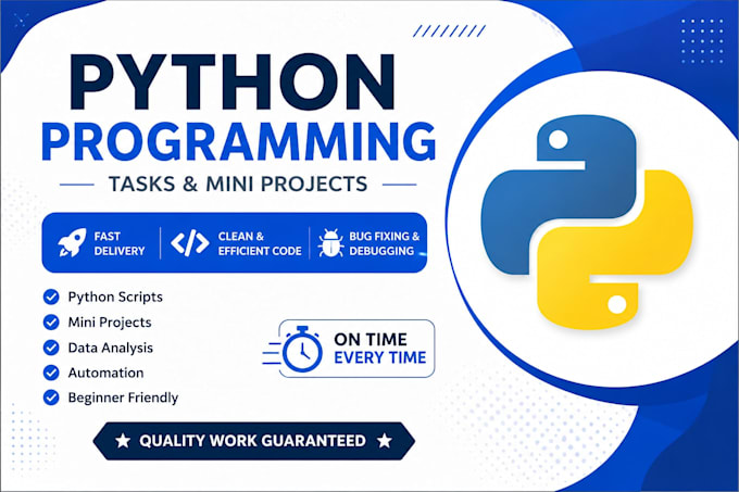 do python programming tasks , scripts and mini projects