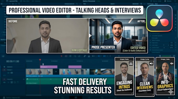 edit viral youtube talking head videos