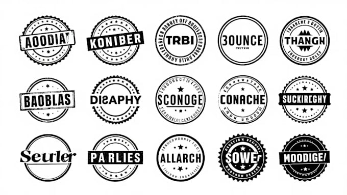 design digital rubber stamp with realistic appearance