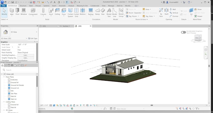 create autocad drawings and revit 3d models