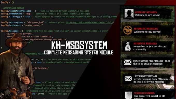 create redm server from scratch using rsg framework