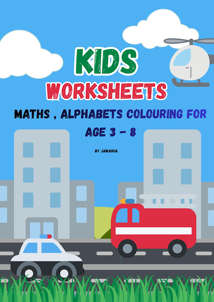 create kids worksheets coloring and math activity sheets