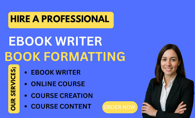 write online course content for any subject