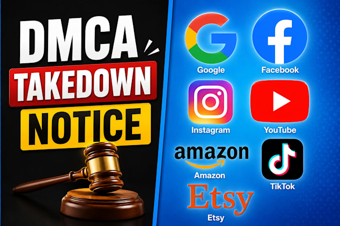 remove copyright infringement and dmca takedown content