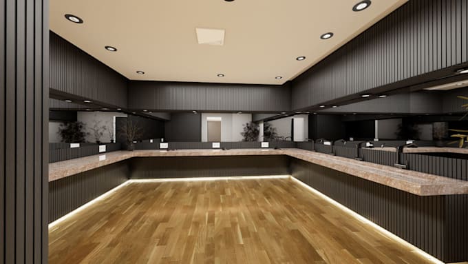 do 3d modeling and do realistic render