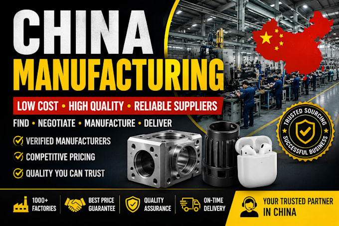 provide contract manufacturing and suplier sourcing in china