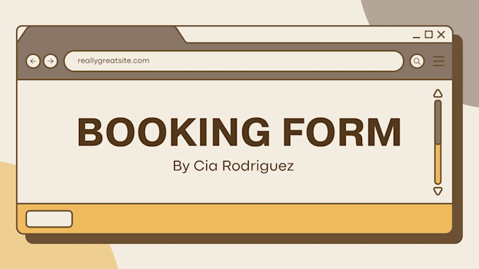 develop a custom appointment booking website