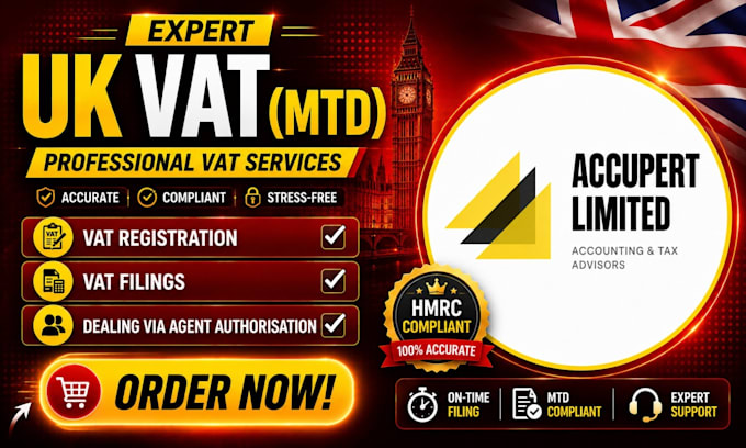uk vat returns, vat registration and mtd filing services