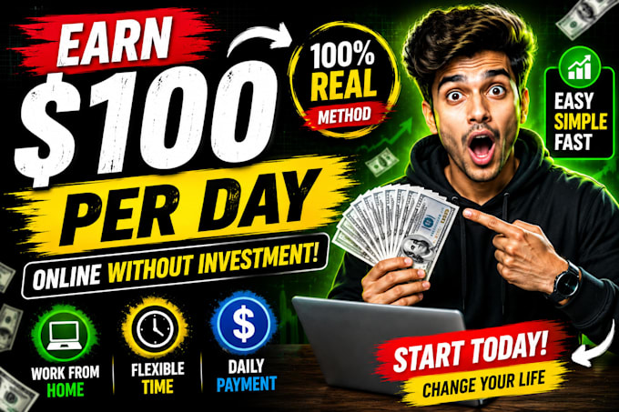 make money online without investment earn  daily