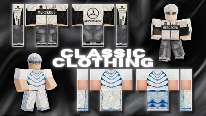 create roblox clothing for you