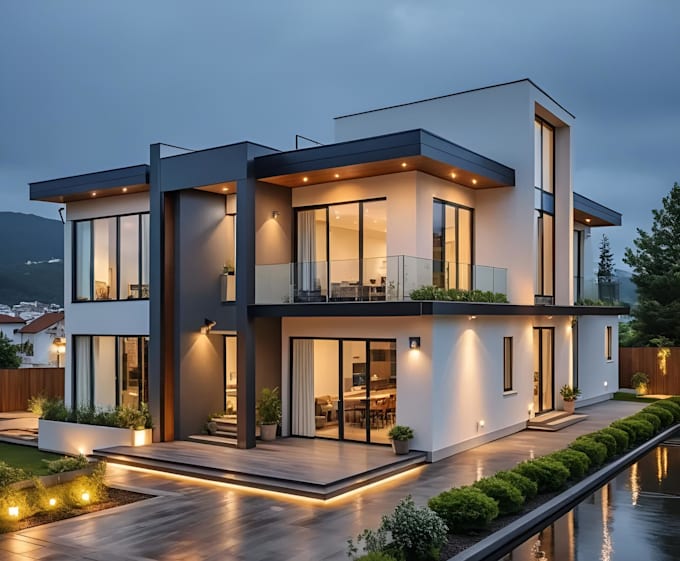 design a perfect house plan, elevation and sections