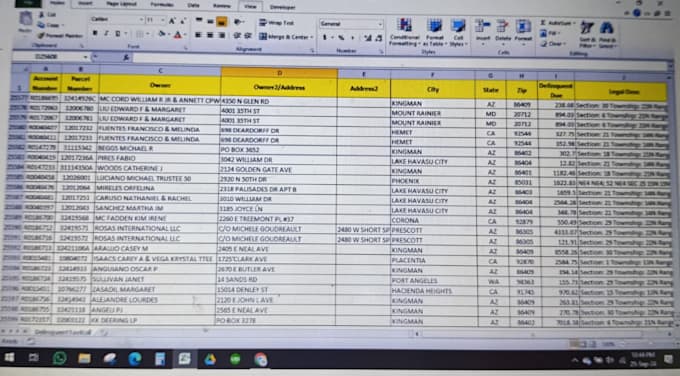 clea, format, merge, spllt excel data