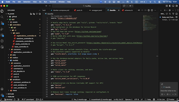 fix bugs in your ruby on rails project