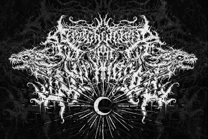 make brutal death metal band logo