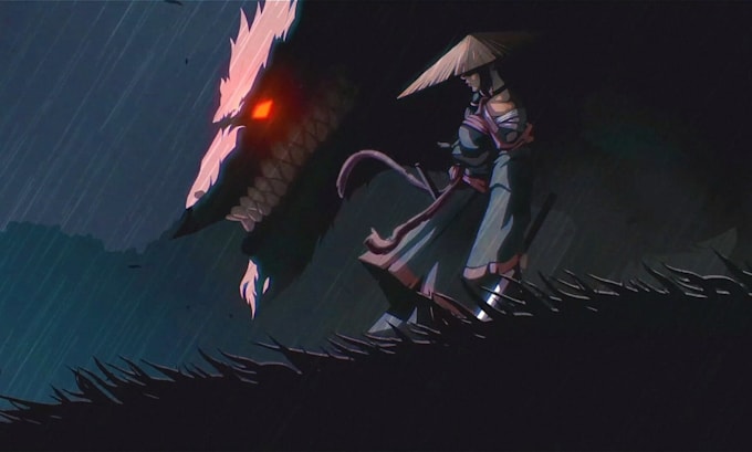 create anime video, anime style animation, 2d anime fighting, sakuga