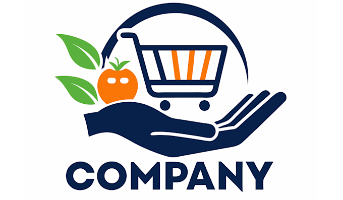 create professional shopping store logo design