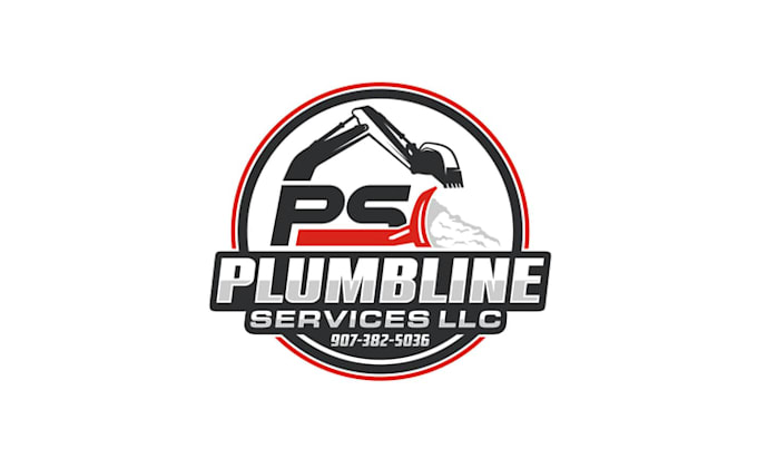design professional snow plow company logo