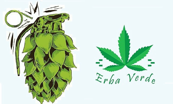 make modern cannabis cbd weed marijuana cannabis logo