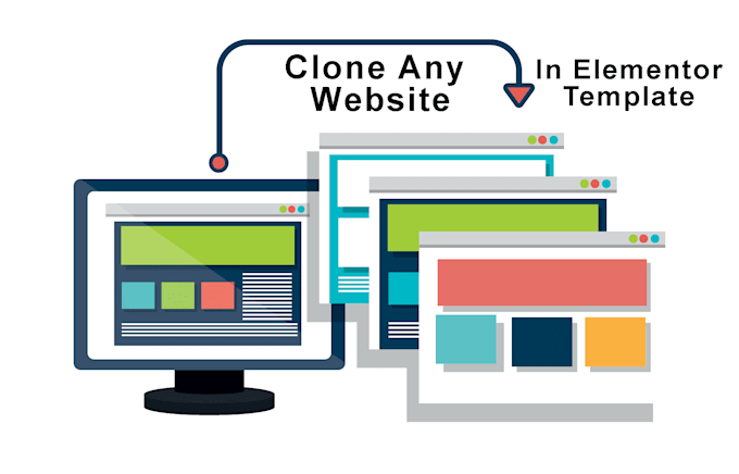 clone any web page into a responsive elementor template