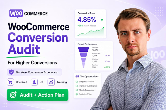 audit and optimize your woocommerce store for higher conversions