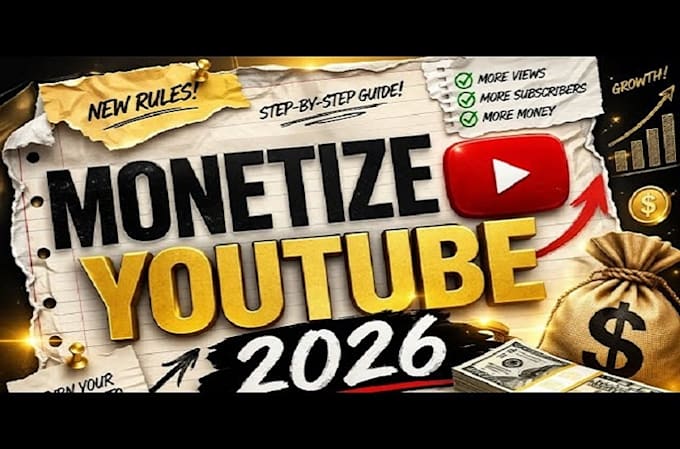 do complete youtube channel monetization promotion