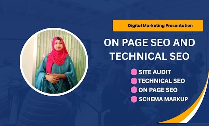 do technical and onpage website SEO optimization