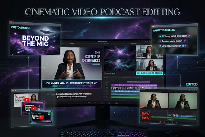 edit your video podcast