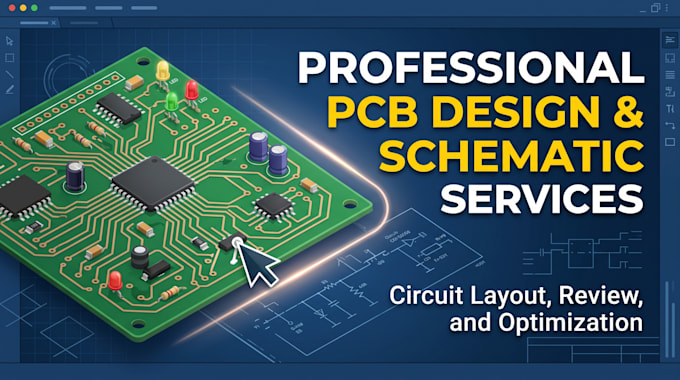 design and review pcb design, layout, schematic and electronic circuit