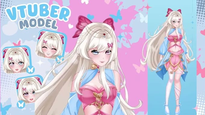 create, live2d vtuber, vtuber model, rigging, vtuber studio, anime and pngtuber