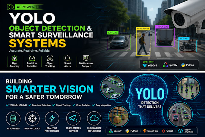 build yolo object detection and surveillance systems