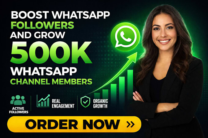 do professional whatsapp channel promotion