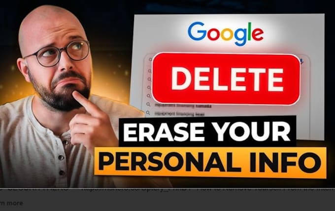 erase personal information from the internet privacy online security protection