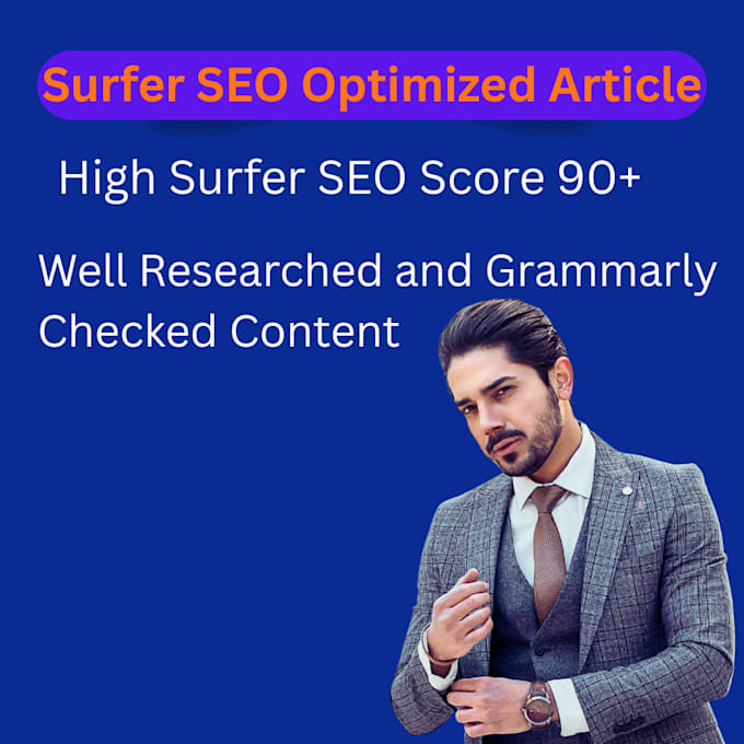 write a surfer SEO optimized article, blog, or page using jasper ai